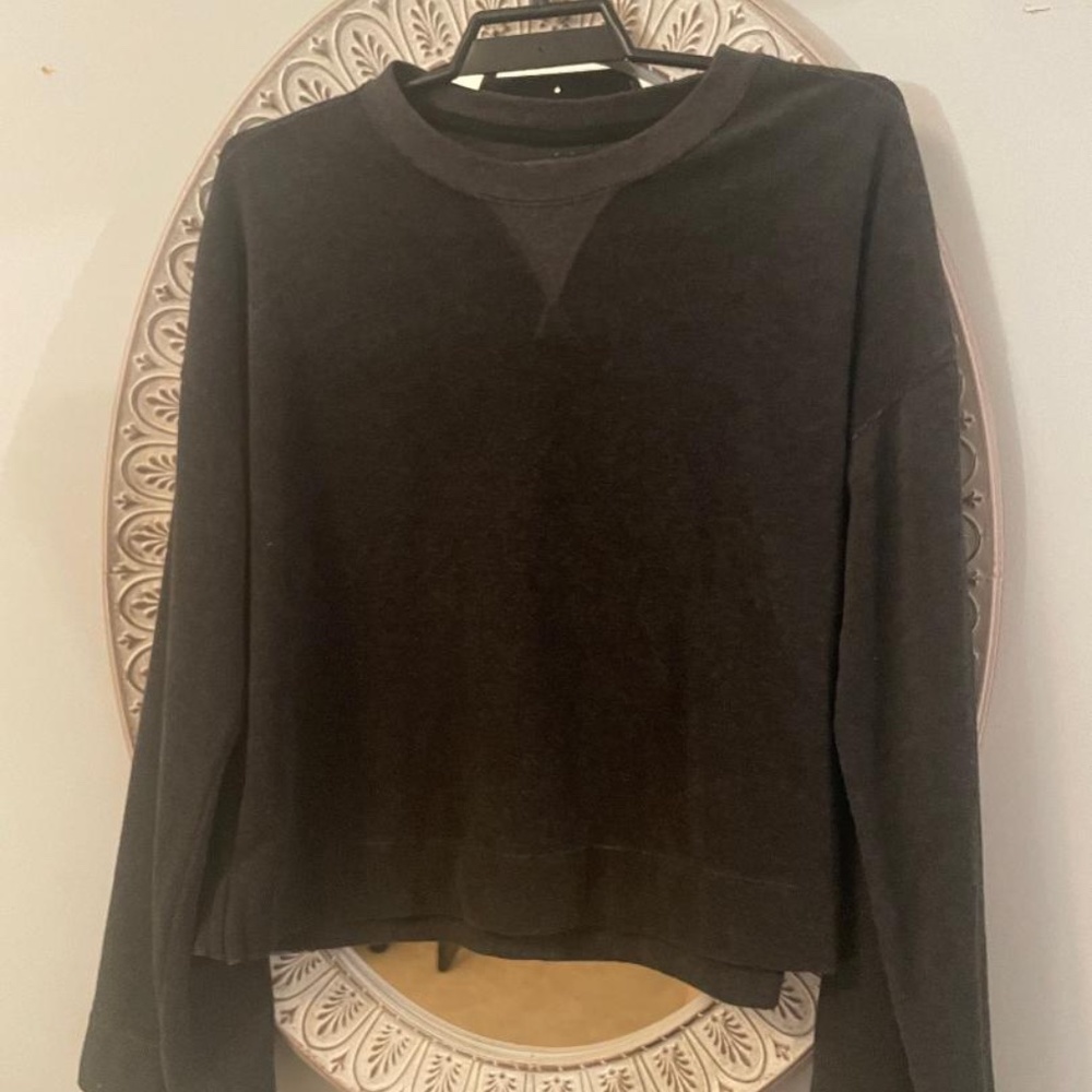 Nike Dri-Fit Fleece Cropped Sweatshirt-Size Small